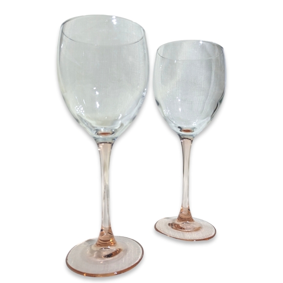 RoseWater Goblet Roseby CRISTAL D'ARQUES-DURAND - Picture 4 of 8